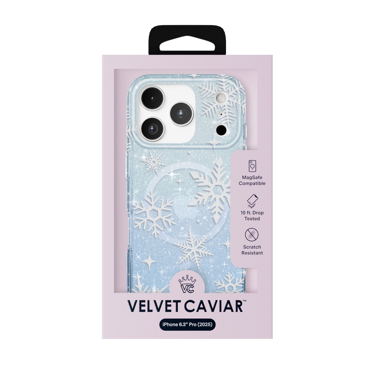 VELVET CAVIAR - IPhone 17 Pro MagSafe Case - Snow Angel Glitter