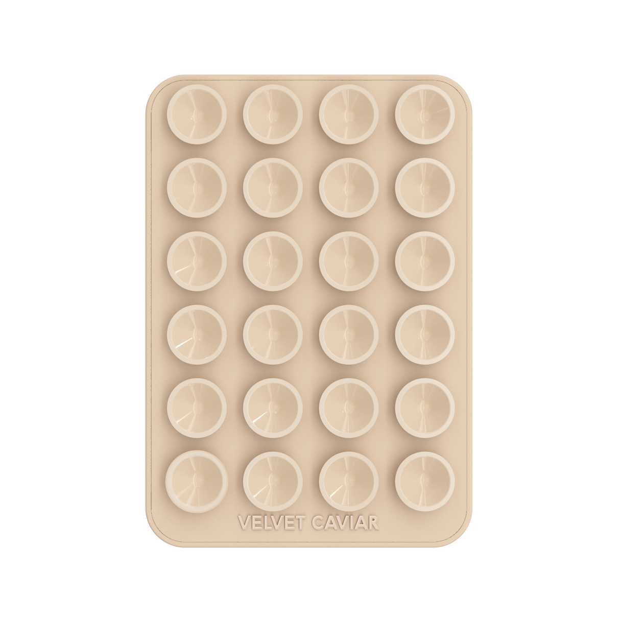VELVET CAVIAR - Magnetic Suction Phone Mount- Nude