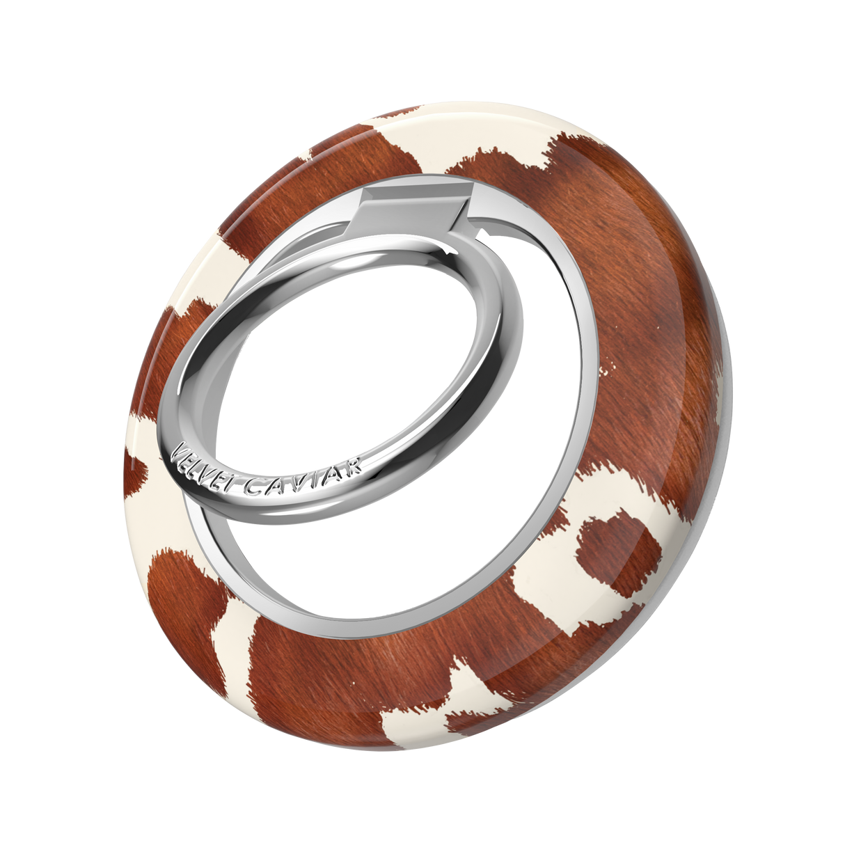 VELVET CAVIAR - Magnetic Phone Ring & Stand - Cocoa Cow