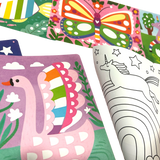 OOLY - Foil-tastic: Foil Art & Coloring Fun - Whimsical World (36 P