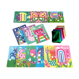OOLY - Foil-tastic: Foil Art & Coloring Fun - Whimsical World (36 P