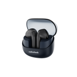 RadioShack ipx5 transparent case navy blue tws earbuds