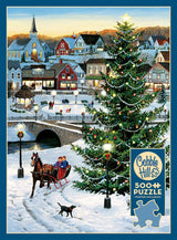 Cobble Hill VILLAGE TREE 500 Piece Puzzle