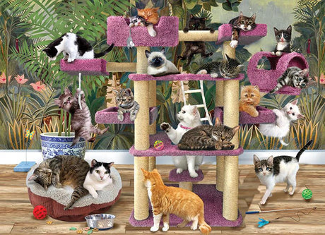 Cobble Hill JUNGLE CATS 500 Piece Puzzle