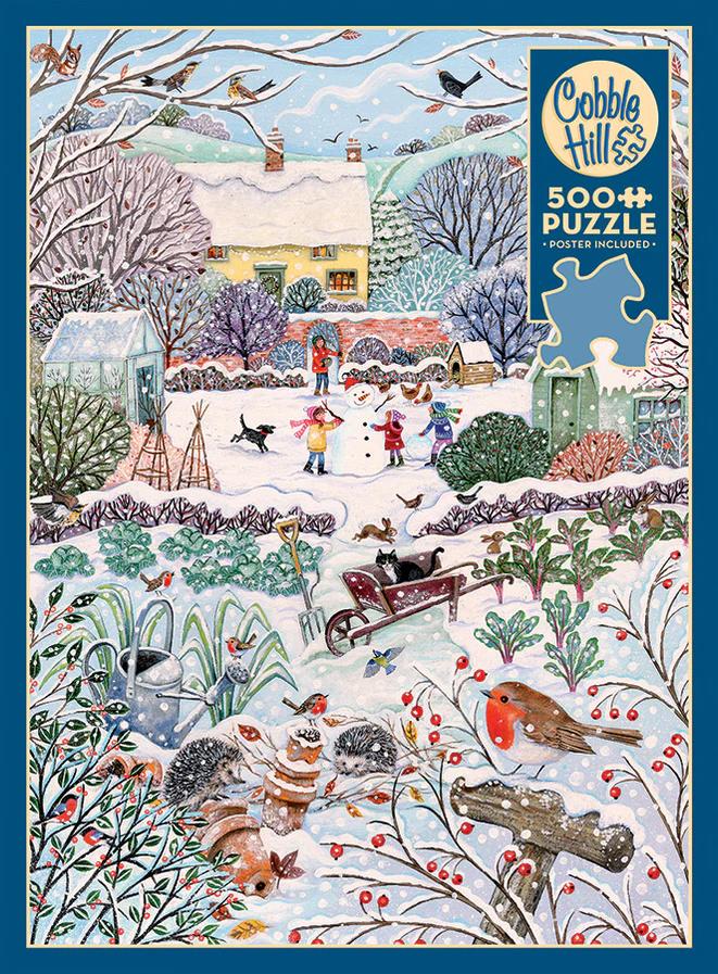 Cobble Hill WINTER HOLIDAYS 500 Piece Puzzle