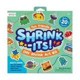 OOLY - Shrink-Its!: D.I.Y. Shrink Art Kit - Fun Friends (28 PC Set)