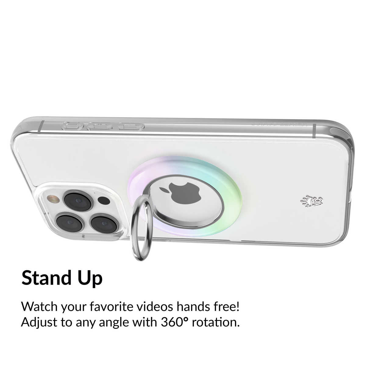 VELVET CAVIAR - Magnetic Phone Ring & Stand - White Opal