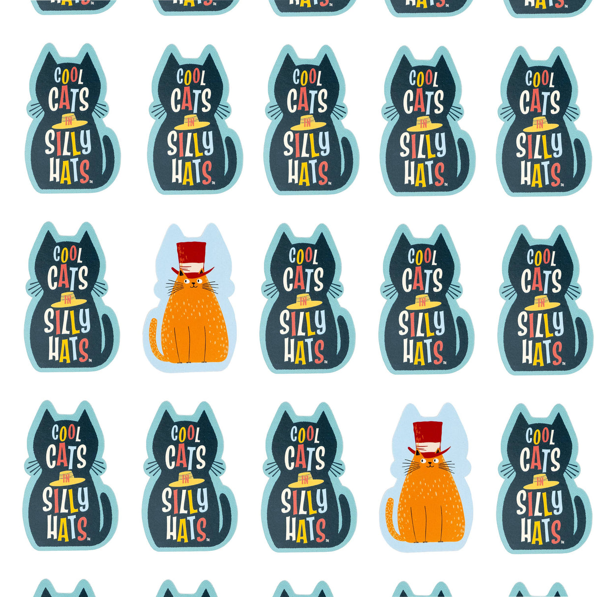 Project Genius - Cool Cats in Silly Hats – Kids Memory Matching Game