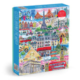 Galison - Michael Storrings Cities Around the World 1000 Piece Puzzle