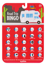 Toysmith - On the Way Games Road Trip Bingo, Travel Game