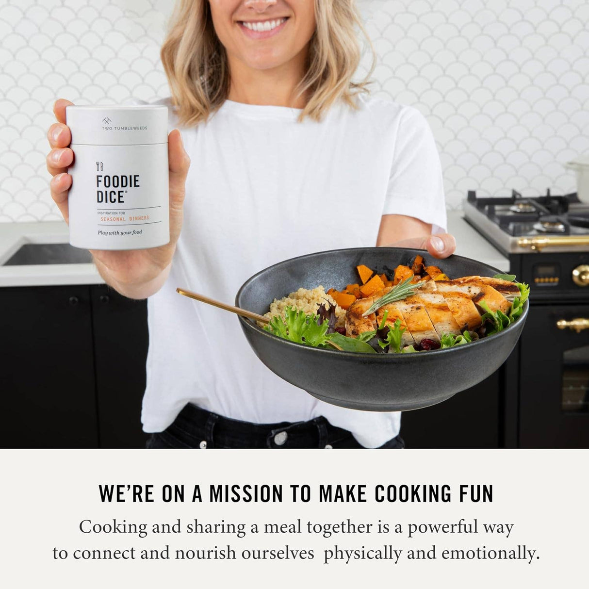 Two Tumbleweeds - Foodie Dice - Inspiration for Seasonal Dinners