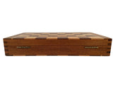 Wood Expressions - Travel Magnetic Wood Folding Chess Set, 12 inches