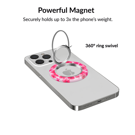 VELVET CAVIAR - Magnetic Phone Ring & Stand - Cherry Blossom
