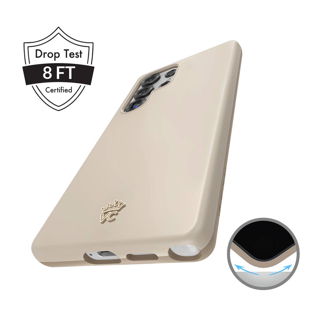 VELVET CAVIAR -  Samsung Galaxy S25 Ultra - Sand Stone Phone Case
