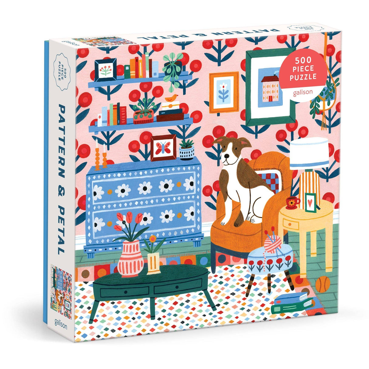Galison - Pattern & Petal 500 Piece Puzzle