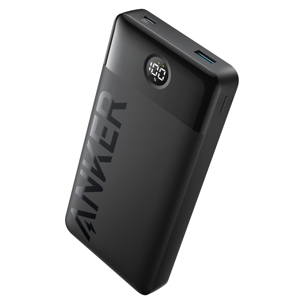 Anker - PowerCore 326 2 Port Power Bank 20W 20,000 mAh - Black