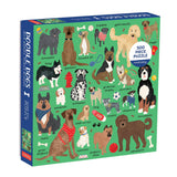 Mudpuppy - Doodle Dog And Other Mixed Breeds 500 Piece Family Puzzle