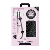 VELVET CAVIAR - 3pc Phone Accessory Gift Set - Black Leopard