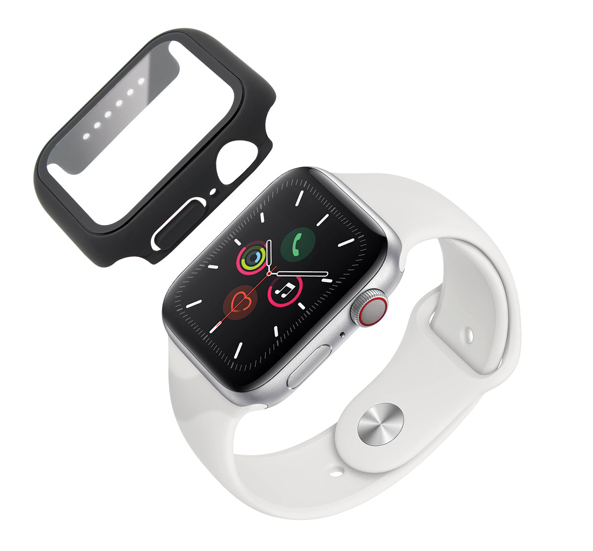 xBase Bumper Tempered Glass for Apple Watch 7/8/9 Large (45mm) - image 2