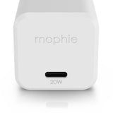 Mophie - 20w Pd Usb C Wall Charger - White