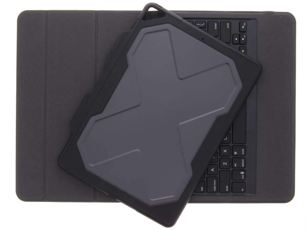 APPLE IPAD PRO 10.5 ZAGG RUGGED KEYBOARD MESSENGER FOLIO CASE - BLACK