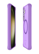 Itskins - Hybrid_r Frost Magsafe Case For Samsung Galaxy S24 - Deep Purple