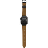 Otterbox - Symmetry Cactus Leather Watch Band For Apple Watch 42mm / 44mm / 45mm - Noir Ash