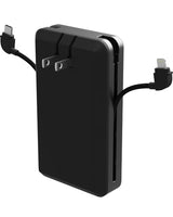 Mophie - Powerstation Plus 2024 Ac Power Bank 10,000 Mah - Black