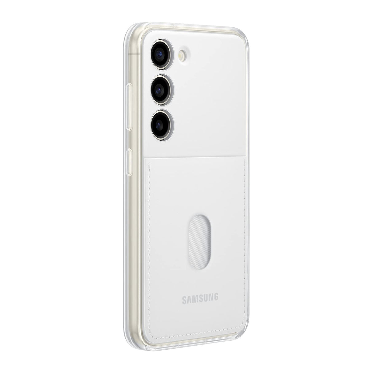 Samsung - Frame Case For Samsung Galaxy S23 - White