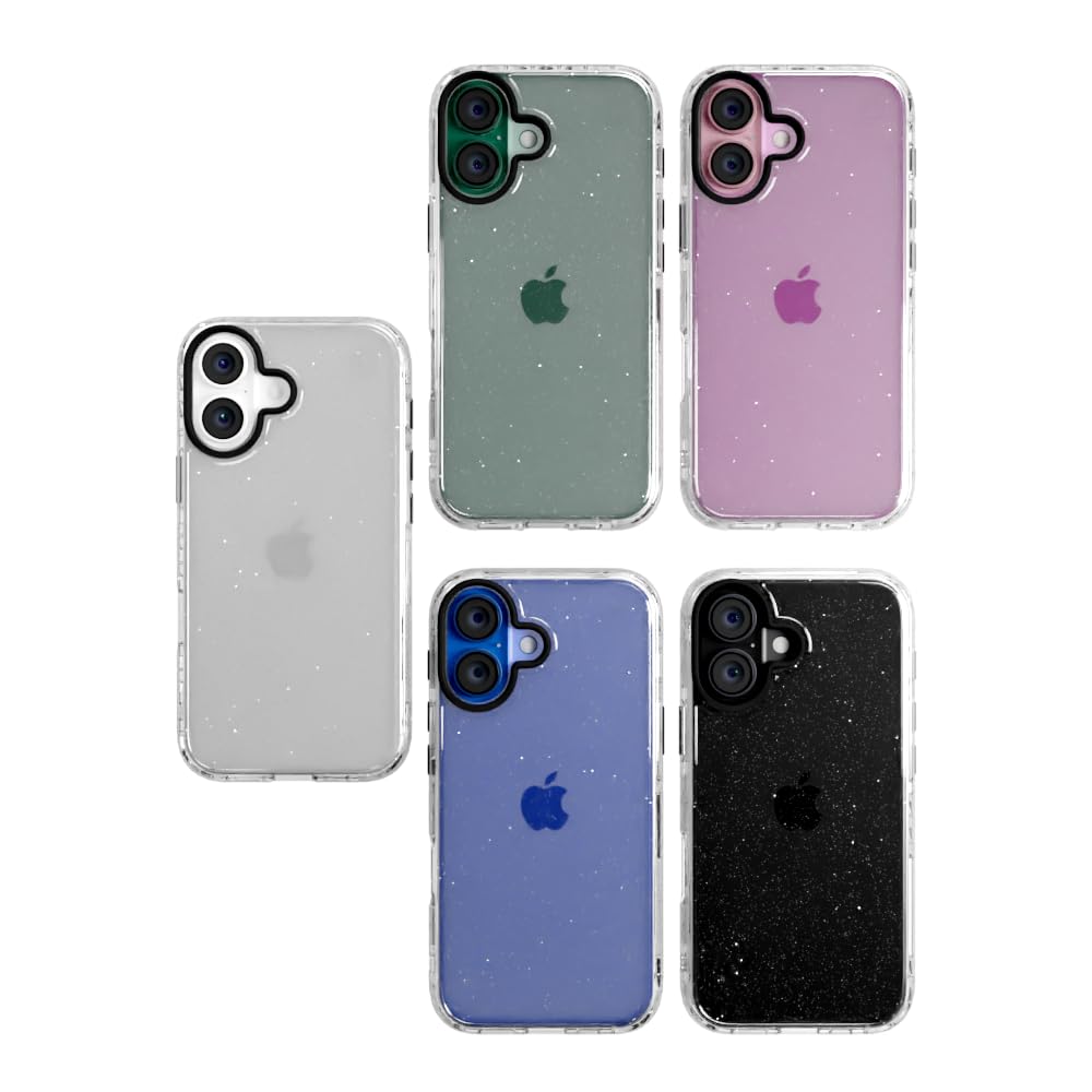 Cellhelmet - Altitude X Case For Apple Iphone 16 - Crystal Clear Sparkle