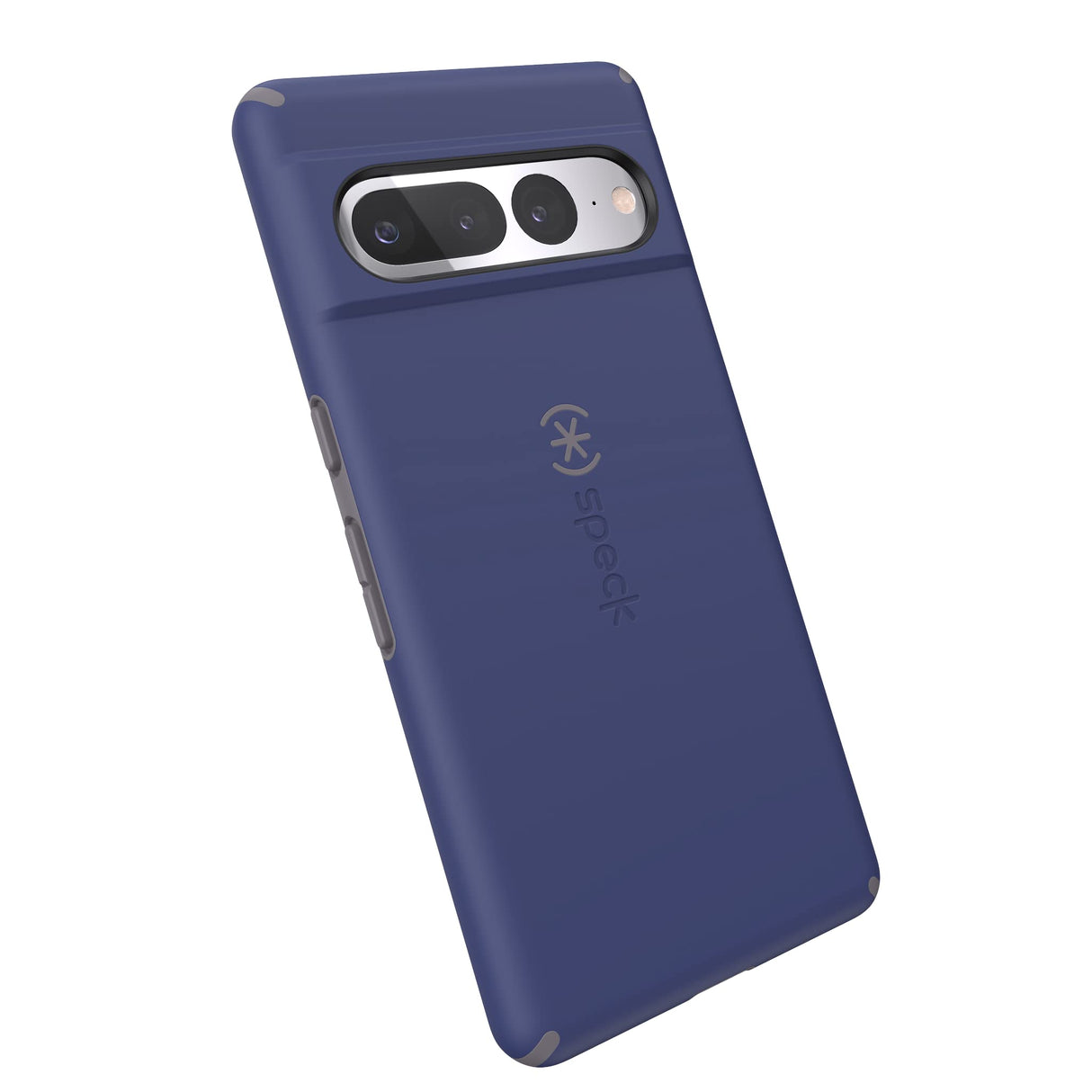 Speck - Presidio Impact Hero Case For Google Pixel 7 Pro - Prussian Blue And Cloudy Grey