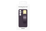 Samsung - Silicone Grip Case For Samsung Galaxy S24 - Dark Violet