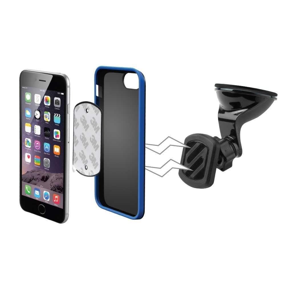 Scosche - Magicmount Select Magnetic Suction Cup Mount - Black