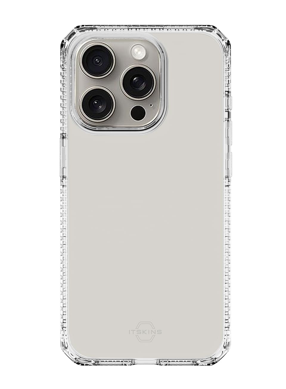 Itskins - Spectrum_r  Clear Case For Apple Iphone 15 Pro - Transparent