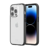 Incipio - Idol Case For Apple Iphone 14 Pro - Black And Clear