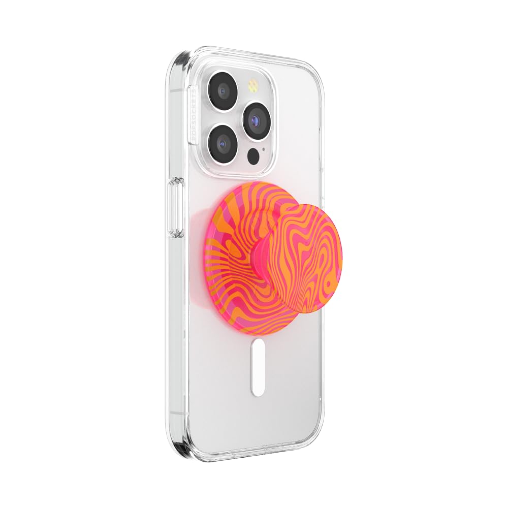 Popsockets - Magsafe Popgrip - Swirl Aviation And Orange