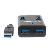 MANHATTAN 4 PORT USB 3.0 HUB