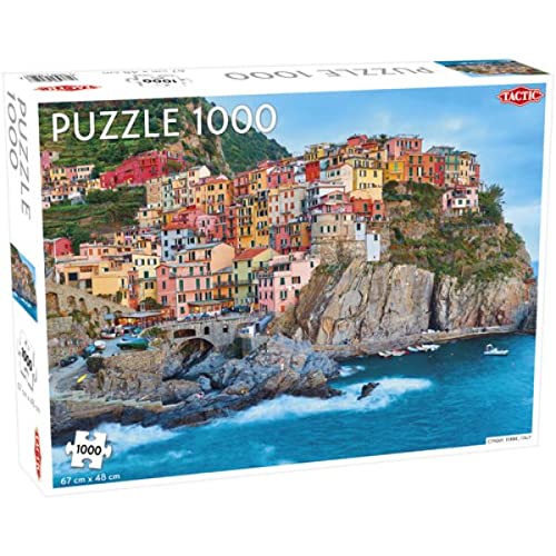 Tactic USA Cinque Terre Italy Puzzle - 1000 Piece