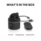 Pivo Pod Auto Face Tracking Phone Holder, 360° Rotation, 6 Speed with Remote Control