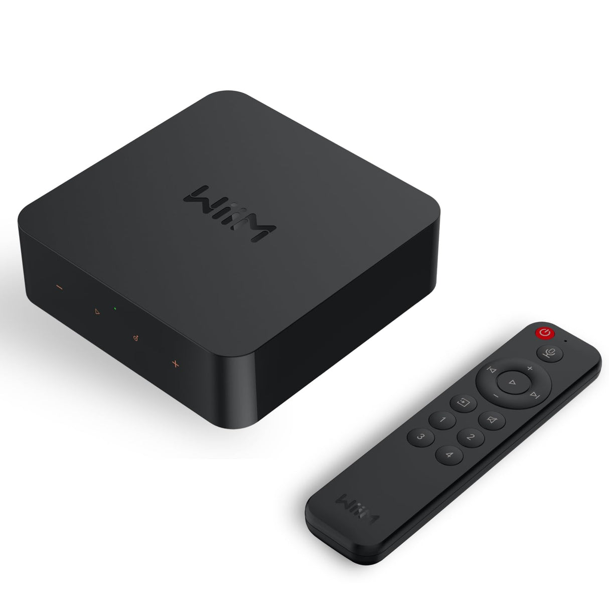 WiiM Pro Plus AirPlay 2 Receiver, Google Cast Audio, Multiroom Streamer with Premium AKM DAC, Voice Remote, Works with Alexa/Siri/Google, Stream Hi-Res Audio from Spotify, Amazon Music, Tidal and More