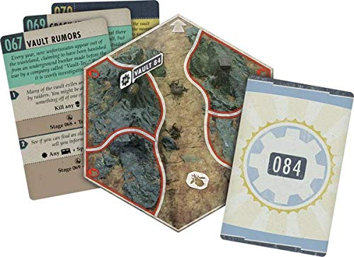 Fallout The Board Game (Base) | Strategy | Apocalyptic Adventure Game for Adults and Teens | Ages 14 and up | 1 to 4 Players | Average Playtime 2-3 Hours | Made by Fantasy Flight Games