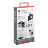 POWERPEAK CLIP ON ULTRA PORTABLE CHARGER WITH INTEGRATED LIG