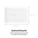 Belkin - Usb C Pd Wall Charger 30w - White