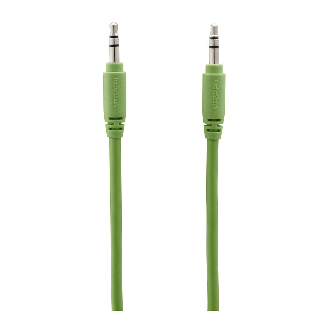 3-FOOT 1/8 STEREO CABLE (GREEN)