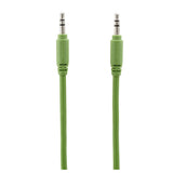 3-FOOT 1/8 STEREO CABLE (GREEN)