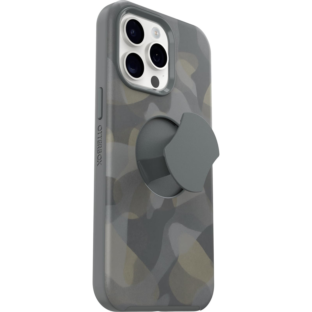 Otterbox - Ottergrip Symmetry Graphics Case For Apple Iphone 15 Pro Max  - Iron Camo