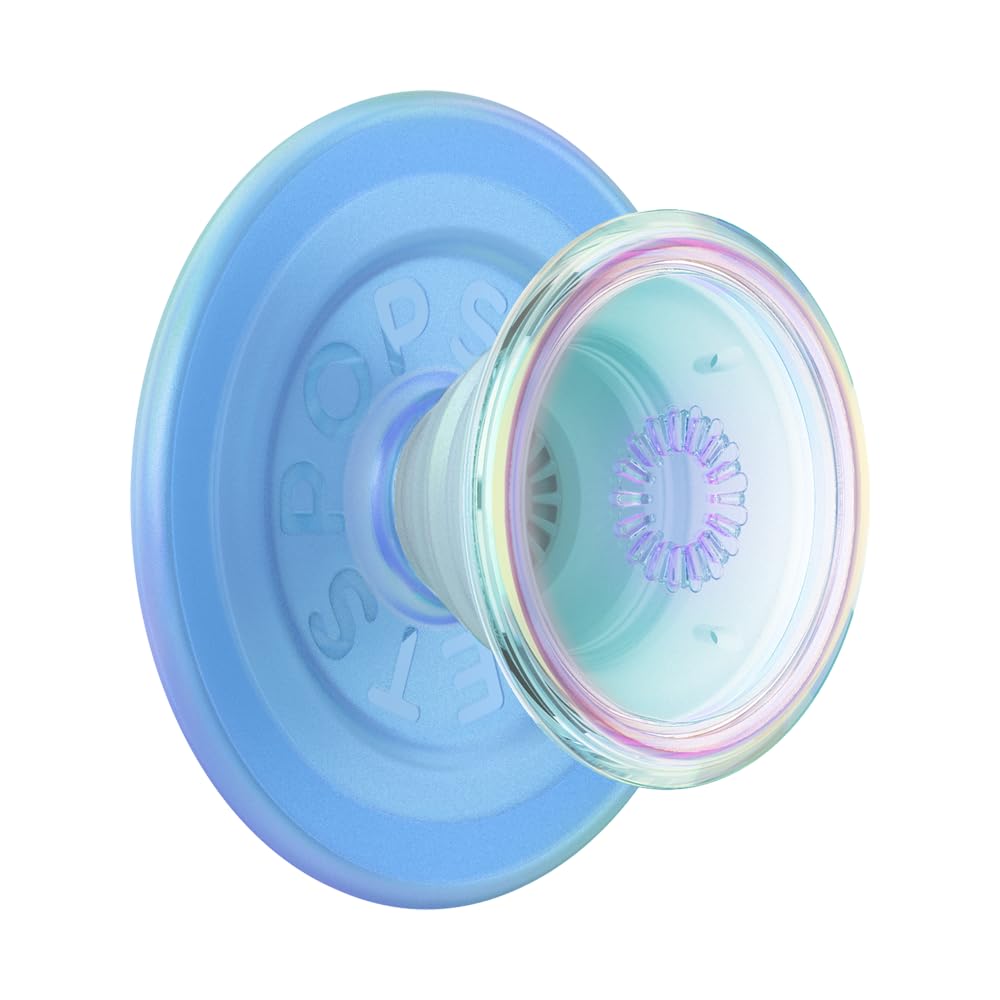 Popsockets - Popgrip Magsafe Circle - Blue Iridescent Translucent