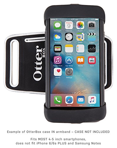 OTTERBOX Universal Armband for 4"-5" Smartphones - Retail Packaging - Black