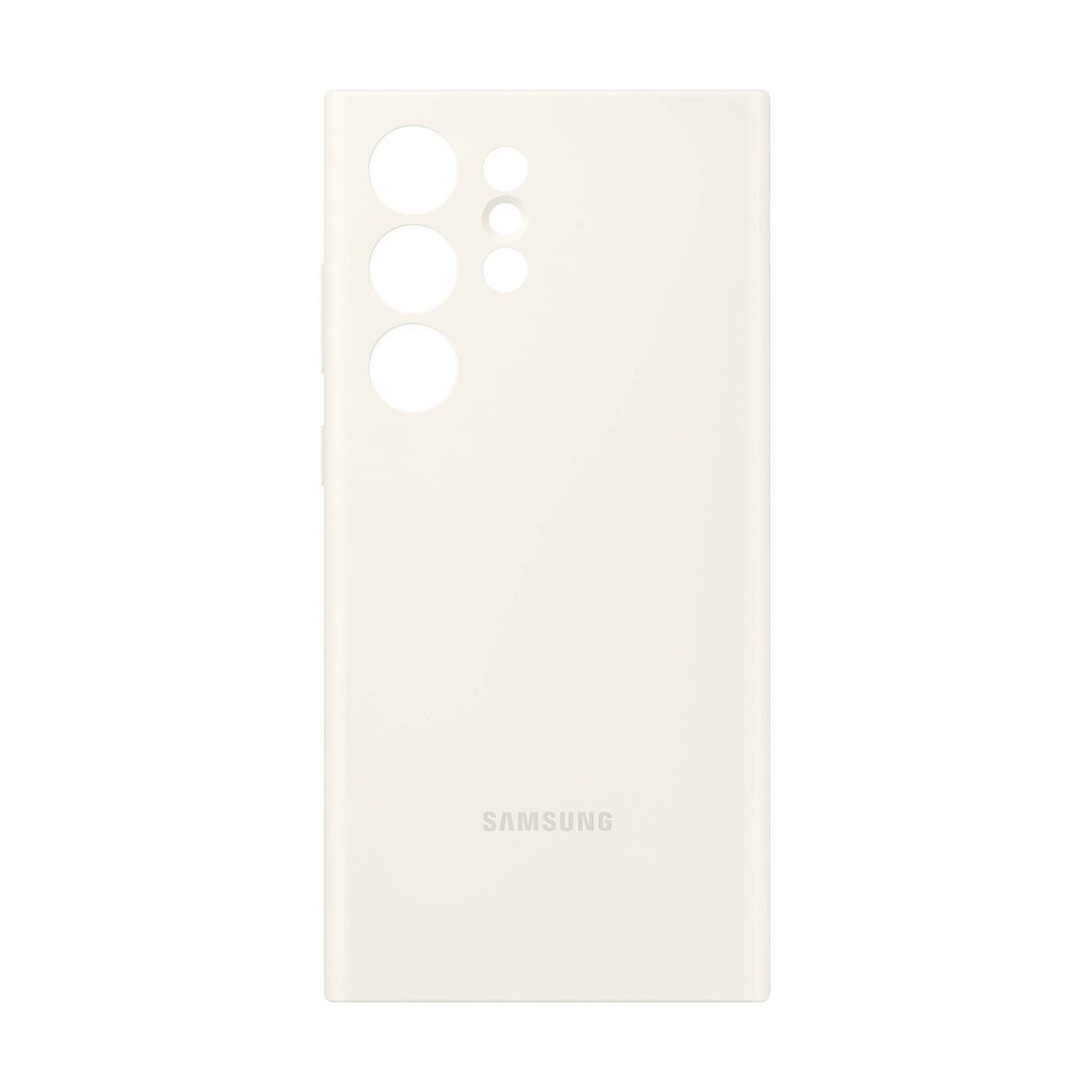 Samsung - Silicone Case For Samsung Galaxy S23 Ultra - Beige