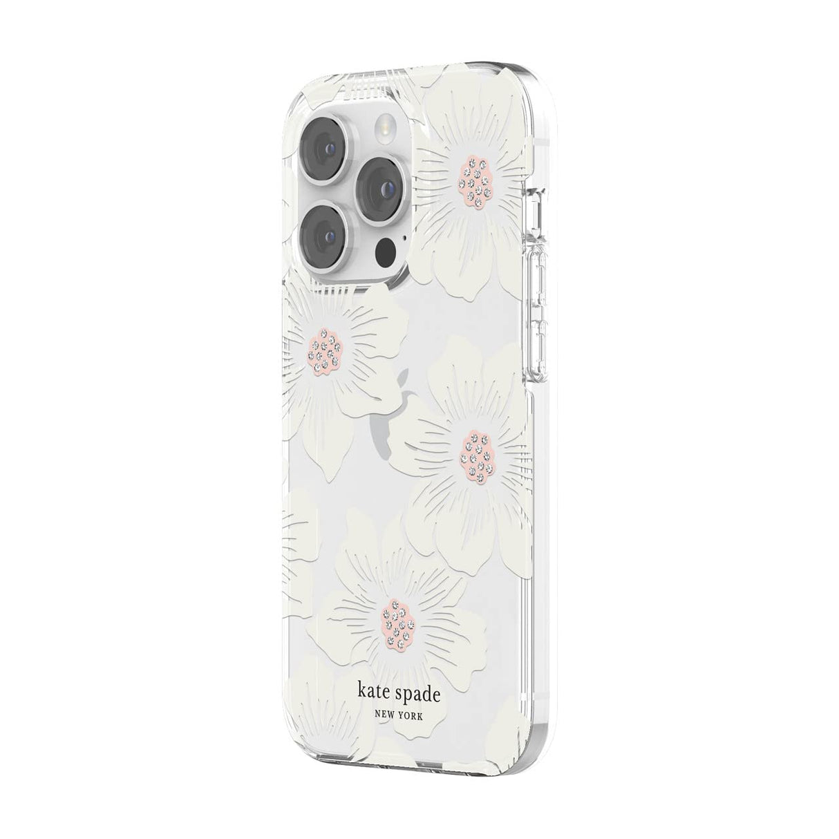 Kate Spade - New York Protective Hardshell Case For Apple Iphone 14 Pro - Hollyhock Floral